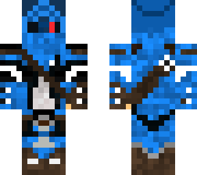 demon blue assasin
