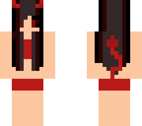 demon girl in swimsuit edit