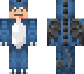 derpa dragon blue