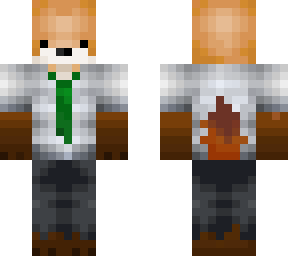 fox in a suit