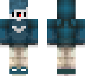icebear with blue hair