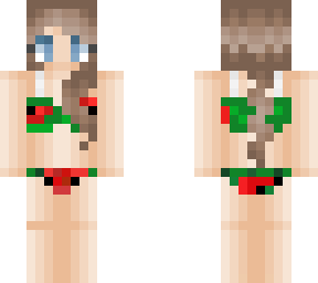 melon swimsuit
