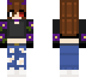 my first skin i made myself!