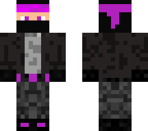 purple ninja boy