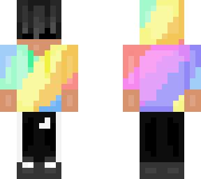 rainbow hoodie boy