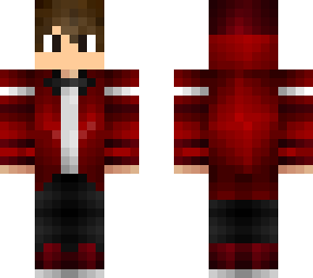 red hoodie