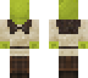 shrek (face on top)