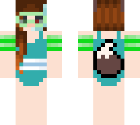 snorkel girl