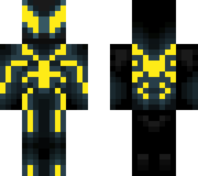 1 yellow spider man