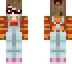 aaron the human with overalls(fall)