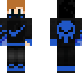 blue/black cool kid