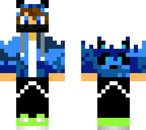 blue panda