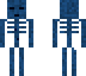 blue witherer skeleton