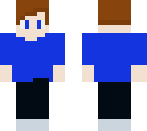 boy in blue outfit