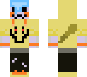 ghost boy in mimikyu hoodie
