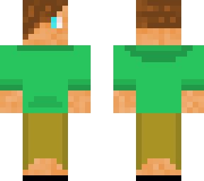 green sweater