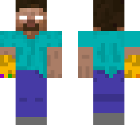 herobrine with infinity gauntlet
