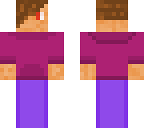 purple sweater