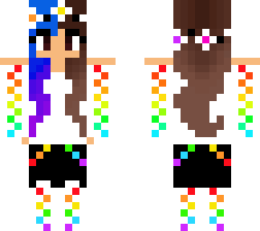 rainbow girl