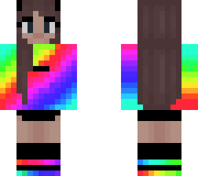 rainbow girl