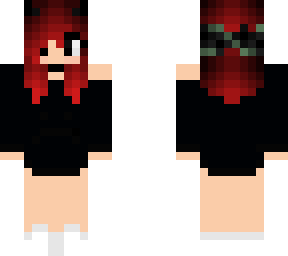 red hair devil girl
