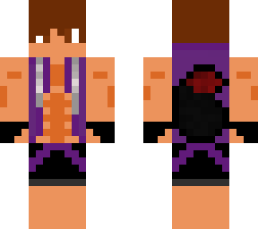 summer wolf boy (purple)