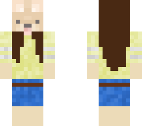 bear mask girl