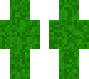 behind the green