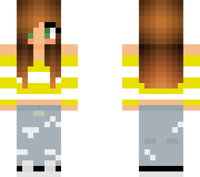 With White Hair Minecraft Skins