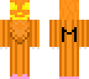 orange skellington