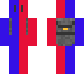 red gray and blue forager