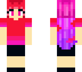 sunset haired girl