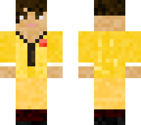 yellow wedding suit