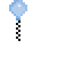 blue balloon
