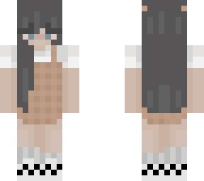 brown dress girl