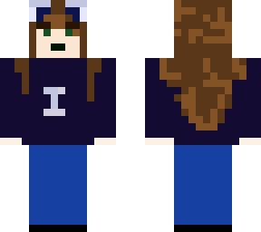 casual cat girl skin 1