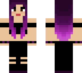 edgy punk purple