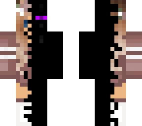 half girl half endermen
