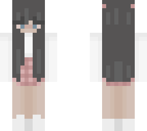 pink skirt