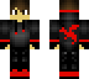 red dragon boy with gloves