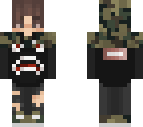 skin minecraft bape shark