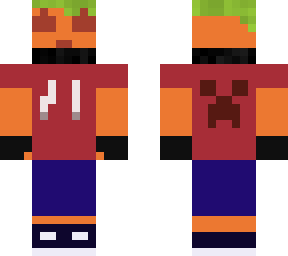 weird pumpkin dude, (i made this cuz idk what to make, happy halloween)