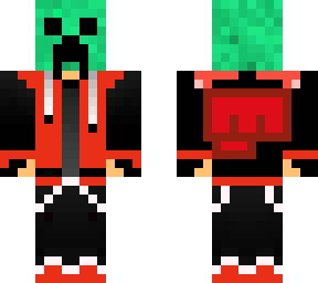 blonde pewds subscriber (w/ creeper head)