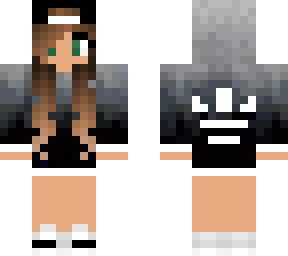 dark hoodie girl
