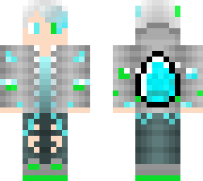 diamond emerald fox boy -not mine