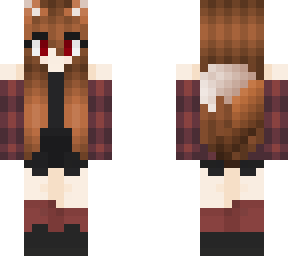 fox girl (larger tail)