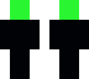 headless black green man