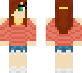 peach brunette