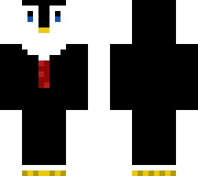 penguin in suit