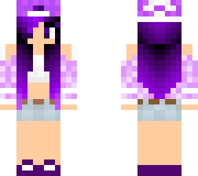 purple girl